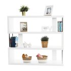 Könyvespolc, fehér/ lágy fényű, BENITO