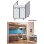 JURA NEW I DZ-80 mosogatószekrény/ sötét rigoletto