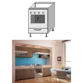 JURA NEW I ZK-60 K1  szekrény sütőhöz/ sötét rigoletto