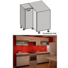 JURA NEW IA DN-88 alsó sarokszekrény/ világos rigoletto