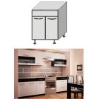 JURA NEW B DZ-80 mosogatószekrény fehér/sötét wenge