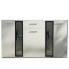 SALESA  komód - fehér