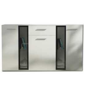 SALESA  komód - fehér