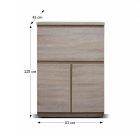 Kombinált fiókos komód, tölgyfa  sonoma, PANAMA 12 TYP