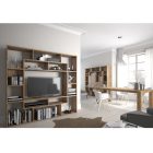 komód, sötét tölgy lefkas, MONTANA K2DP