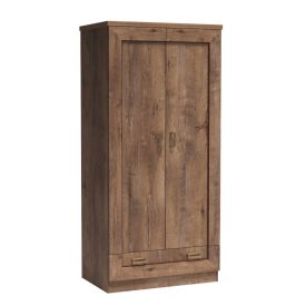 Akasztós szekrény, tölgyfa lefkas, TEDY TYP T7