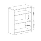 Komód, tölgyfa lefkas, TEDY TYP T2