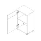 RACHEL TYP 1 komód - tölgy