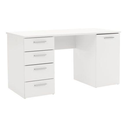 Íróasztal, fehér, EUSTACH