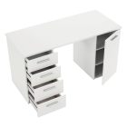 Íróasztal, fehér, EUSTACH