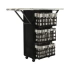 BOND 2 sötétbarna komód vasalódeszkával