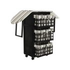 BOND 2 sötétbarna komód vasalódeszkával