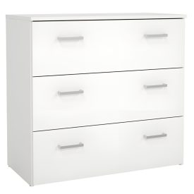 Komód, fehér, GARBO 3