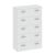 GARBO 5 komód 5 fiókkal - fehér
