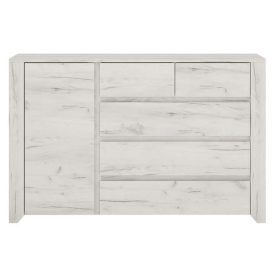 komód typ 41, fehér craft, ANGEL