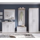 komód, fehér/tölgy san remo, PROVENSAL