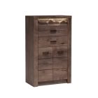 Komód, kőris sötét, INFINITY I-06