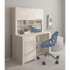 PC asztal typ 80, fehér craft, ANGEL