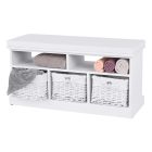 Lóca 3 kosárral, fehér, RAFAELLO