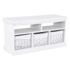 Lóca 3 kosárral, fehér, RAFAELLO