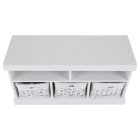 Lóca 3 kosárral, fehér, RAFAELLO