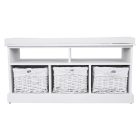 Lóca 3 kosárral, fehér, RAFAELLO