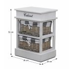 MANON 2 komód kosárral