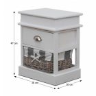 MATIAS 1 komód kosárral