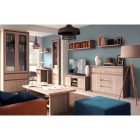 RTV asztal, DTD laminált, tölgy sonoma, NORTY