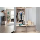 RTV asztal, DTD laminált, tölgy sonoma, NORTY