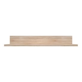 Polc, DTD laminált, tölgy sonoma, NORTY TYP20