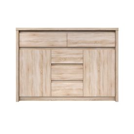 Komód, DTD laminált, tölgy sonoma, NORTY TYP 10