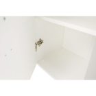 Nappali bútor, fehér/szürke, GENTA