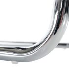 Étkezőszék, fekete/világos varrás, ABIRA NEW