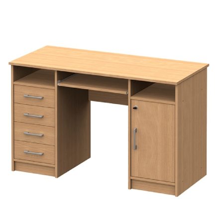  B9 New bükk számítógépasztal