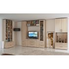 Szekrény, DTD laminált, tölgy sonoma, DUNAJ TYP14