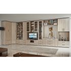 Szekrény, DTD laminált, tölgy sonoma, DUNAJ TYP14