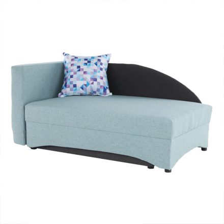 BELLA egyszemélyes ággyá alakítható kanapé-balos