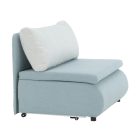 Kinyitható fotel, menta/krémes színű KENY NEW