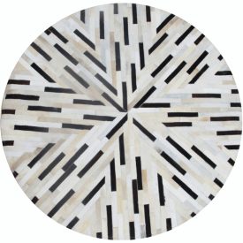 BŐR  kerek szőnyeg típus 8 - 200x200