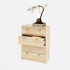 Natali typ 5 fiókos alsó szekrény - tölgy