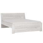 Ágy Typ 92, fehér craft, 160x200, ANGEL