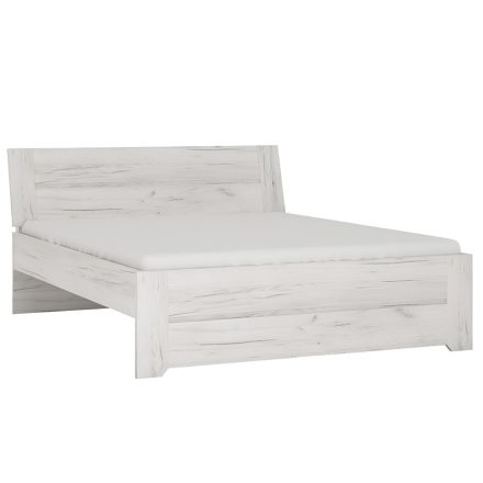 Ágy Typ 92, fehér craft, 160x200, ANGEL