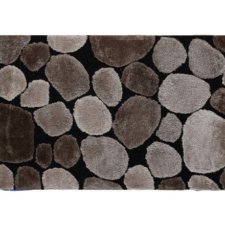 PEBBLE 2 bézs-barna mintás szőnyeg - 140x200