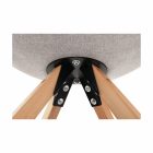 Sabra étkezőszék - szürke