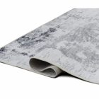 MARION 2 szürke mintás szőnyeg - 80x150
