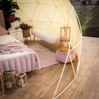 MARION 3 rózsaszín mintás szőnyeg - 120x180