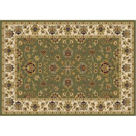 KENDRA 2 zöld mintás szőnyeg - 70x120