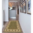 KENDRA 2 zöld mintás szőnyeg - 70x120