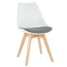 Damara design étkezőszék  - szürke
